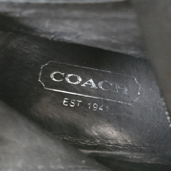 Coach Susette Leather Boots size 8.5B - Picture 7 of 8